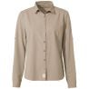 Chemise de randonnée VAUDE Rosemoor LS Shirt IV (linen) Femme