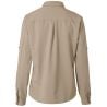 Vaude Wo Rosemoor LS skjorte IV, lin, 40 (lin)