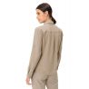 Chemise de randonnée VAUDE Rosemoor LS Shirt IV (linen) Femme