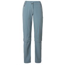 Vaude Pantalón Farley Wo Stretch Capri T-Zip III, azul nórdico, 38 (azul nórdico)