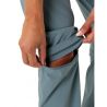 Vaude Pantalón Farley Wo Stretch Capri T-Zip III, azul nórdico, 38 (azul nórdico)
