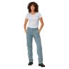 Vaude Pantalón Farley Wo Stretch Capri T-Zip III, azul nórdico, 38 (azul nórdico)