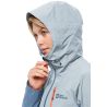 JACK WOLSKINS EAGLE PEAK 2L JKT W SOFT BLUE (Azul suave)
