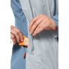 JACK WOLSKINS EAGLE PEAK 2L JKT W SOFT BLUE (blød blå)