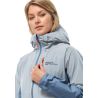 JACK WOLSKINS EAGLE PEAK 2L JKT W SOFT BLUE (mjukblå)