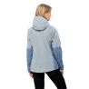 JACK WOLSKINS EAGLE PEAK 2L JKT W SOFT BLUE (myk blå)