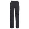 JACK WOLSKINS Glastal zip away-bukser til kvinder (Sort)