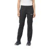 Pantalones de mujer JACK WOLSKINS Glastal zip away (Negro)