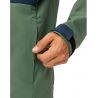 Vindjacka för män i skogsmiljö Vaude Elope Storm Jacket