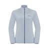 Naisten JACK WOLSKINS Kolbenberg fz Fleece (pehmeä sininen)