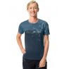 Kortärmad cykeltröja för damer Vaude Moab T-Shirt VI (blågrå)