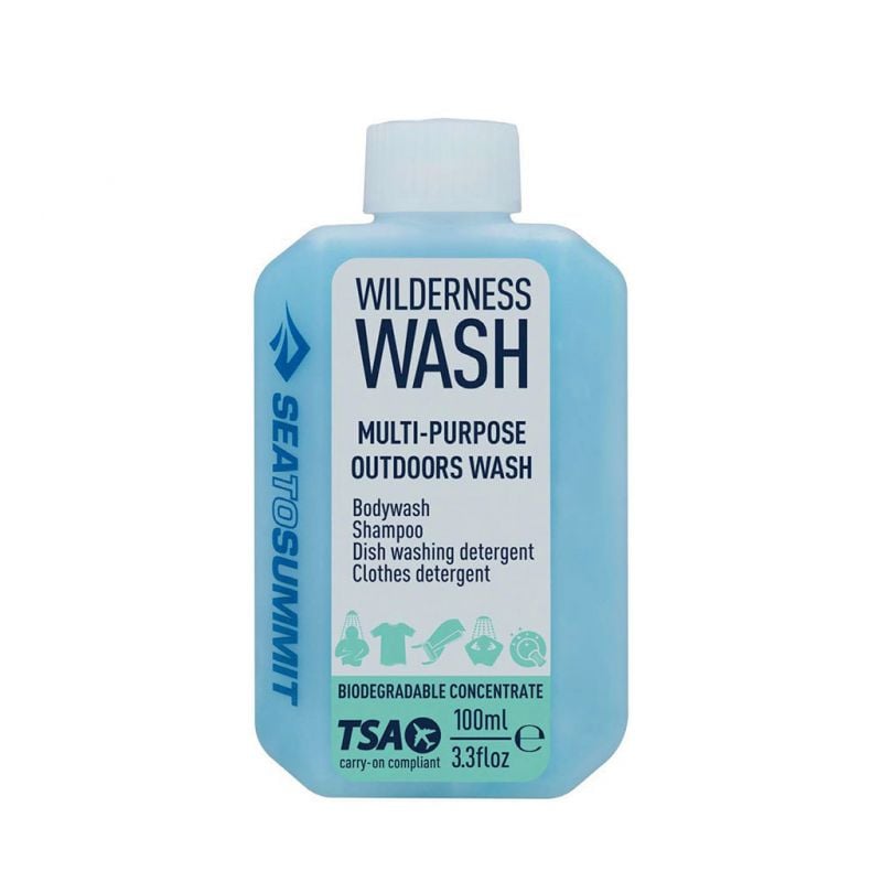 Sapone LIQUIDO Sea to Summit tutti gli usi Bio / Wilderness wash 100ml 