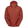 Chaqueta para hombre Rab Microlight Alpine (Tuscan Red)