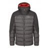 Miesten Rab Infinity Alpine (musta/antrasiitti) takki