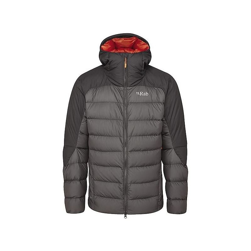 Heren Rab Infinity Alpine (Zwart/Anthraciet) jas