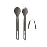 Sea to Summit Frontier UL Cutlery Set - [2 Piece] Long Handle Spoon and Spork ()