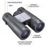 Binoculars Bushnell PowerView 2 8x42 mm (Black)