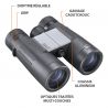 Kikkert Bushnell PowerView 2 8x42 mm (sort)