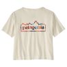 T-paita Patagonia Naisten Unity Fitz Easy Cut Responsibili-Tee (Birch White) (Koivunvalkoinen)