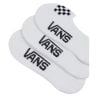 Vans WM Classic Canoodle 6.5-10 3PK Hvid/Sort ()