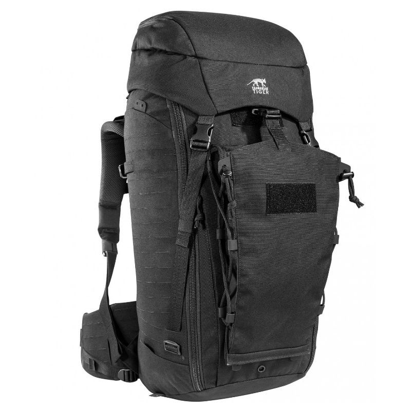 Taktisk rygsæk Tasmanian Tiger Modular Pack 45 Plus - 45+5L (Sort)