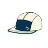 Kasket BV sport 5 Panel "DBDB" (Grøn/Blå)