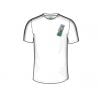 Technisch T-shirt voor heren DBDB BV sport (Wit)