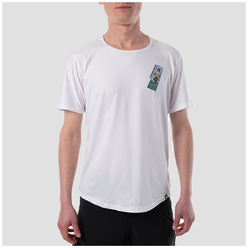 T-Shirt BV sport Technical "DBDB" (White) Man