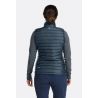 Ärmellose Jacke Rab Microlight Vest (Steel) Women