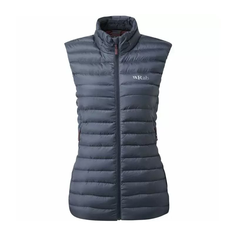 Giacca senza maniche da donna Rab Microlight Vest (Steel)