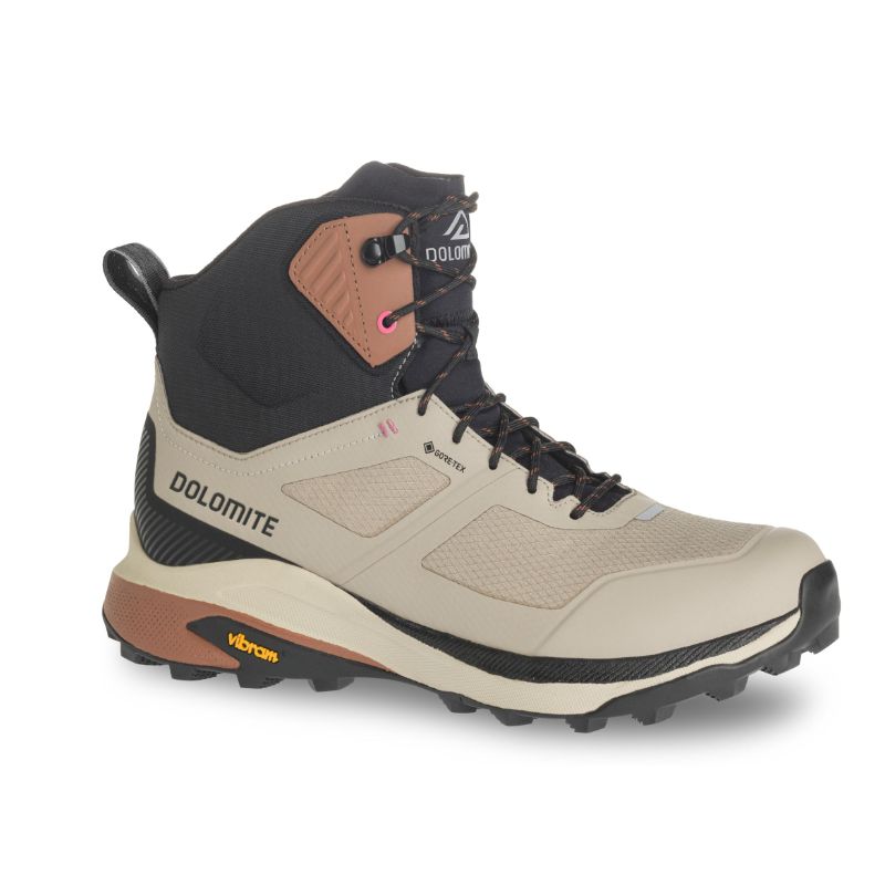 Schoenen Dolomite DOL Shoe Nibelia High GTX (Geiten Beige) Vrouw