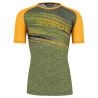 Maillot ciclismo Karpos CRODA ROSSA EVO JRS. (CEDAR GREEN/RADIANT) Hombre