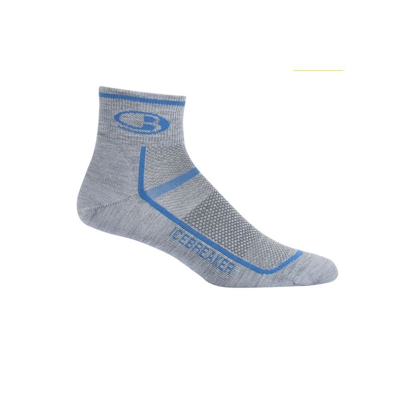 Herensokken Icebreaker Multisport Ultra Light Mini (Kyanite/Graphite)