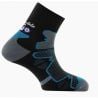 Double Trek Korte Sokken Thyo (Zwart/Emerald)