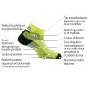 Thyo SOCQUETTE RUN ADVANCE (NEON YELLOW)