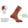 Thyo MI CHAUSSETTE NUEVO DOBLE AUTHE (TERRACOTA)
