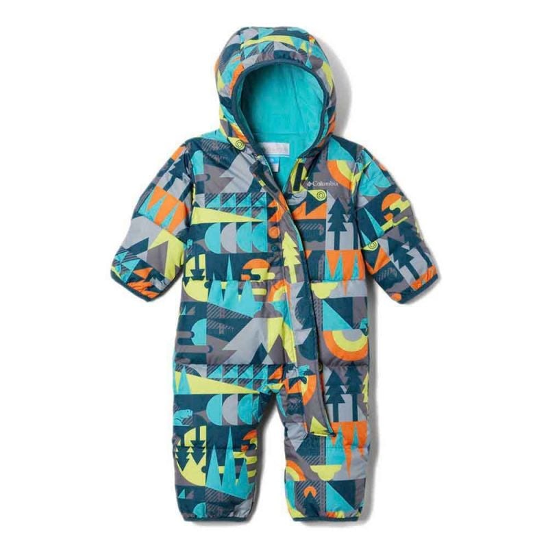 Barnkläder Columbia Snuggly Bunny Bunting (Night Wave Riverside) vinterdräkt