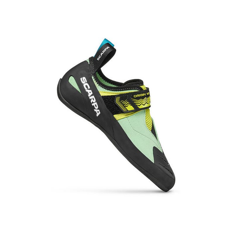 Chausson d'escalade SCARPA Origin VS (Pastel Green Lime) Femme