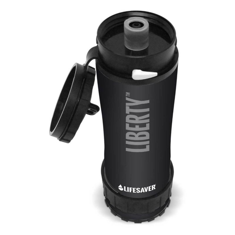 Waterzuiveringsfles LifeSaver Liberty (Zwart)