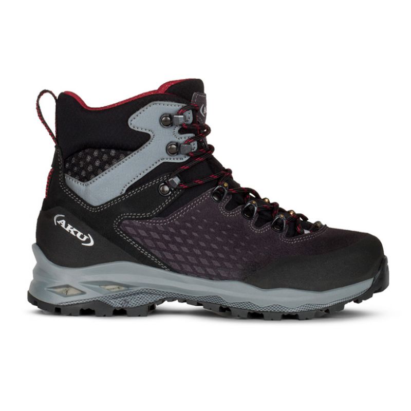Wandelschoenen AKU Alterra II Gore-Tex (Antraciet/Bordeaux) Dames