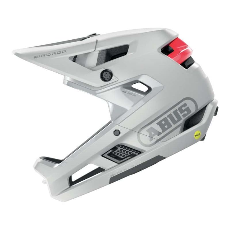 MTB-hjälm Abus AIRDROP MIPS S|M (Polar White)