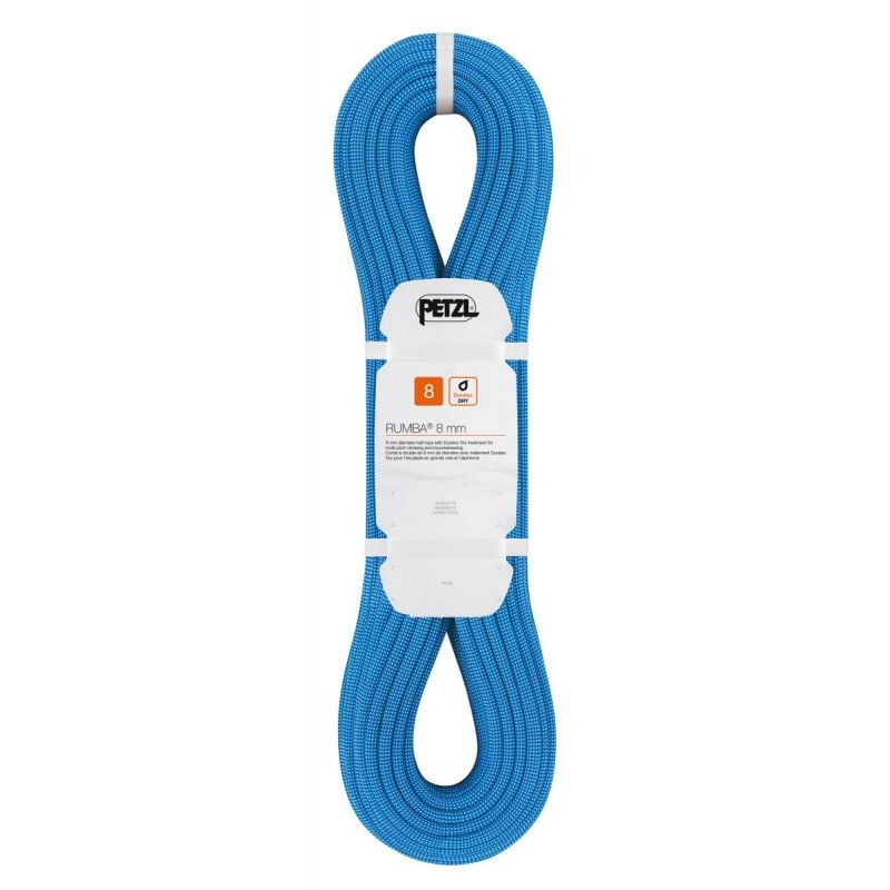 Dubbel touw PETZL Rumba 8MM (BLAUW) 50M