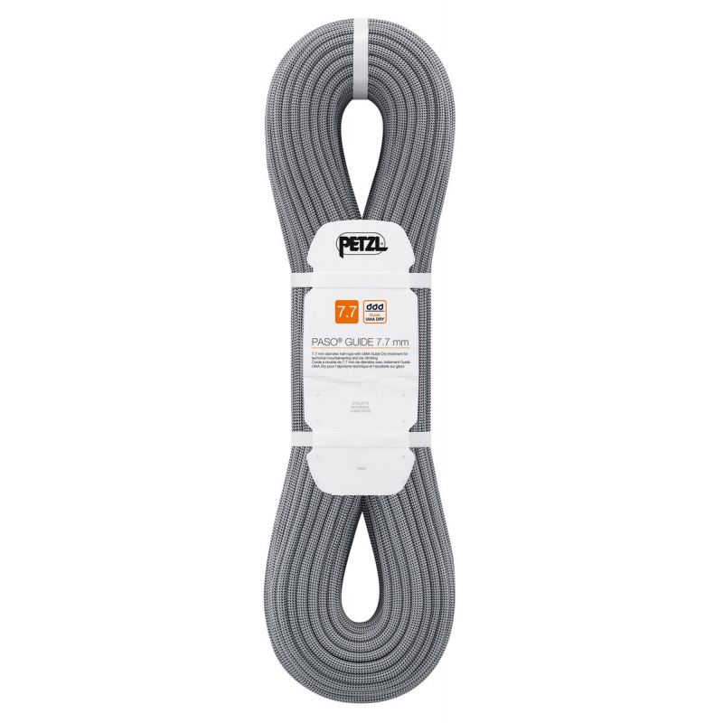 Corde à double PETZL Paso Guide 7.7MM (GRAY) 70M