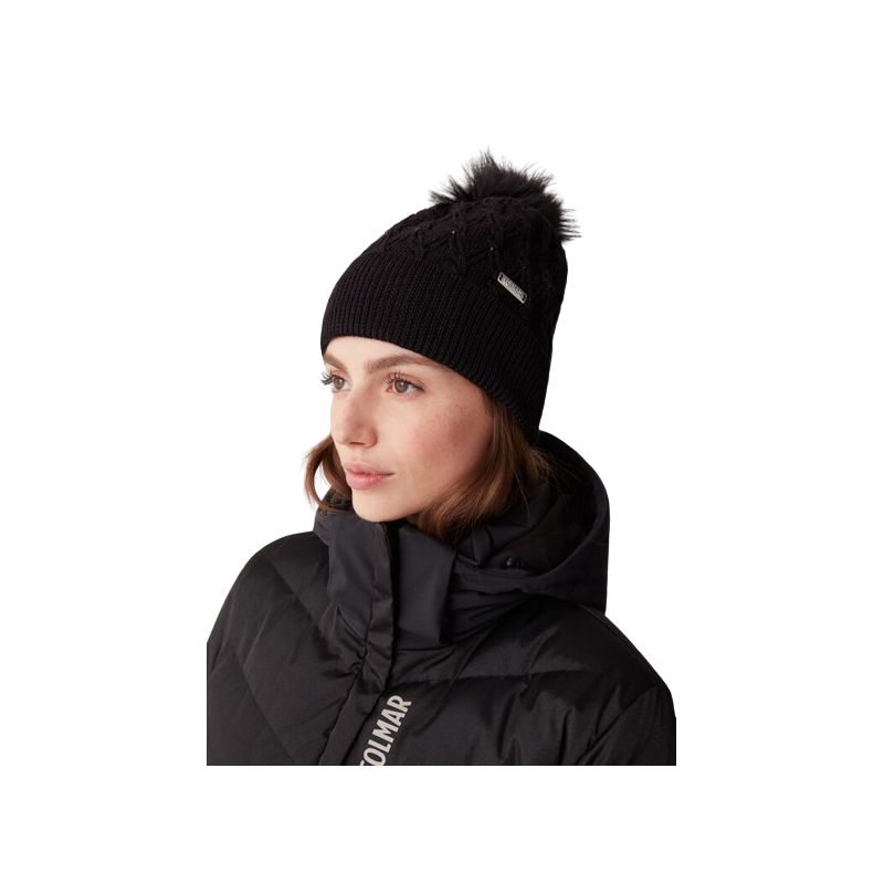 Bonnet COLMAR ladies hat (BLACK-BLACK) Femme
