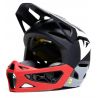 MTB helm Dainese linea 01 mips (MONO MATT ZWART/ROOD/NARDO GRRIJS)