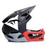 MTB helm Dainese linea 01 mips (MONO MATT ZWART/ROOD/NARDO GRRIJS)