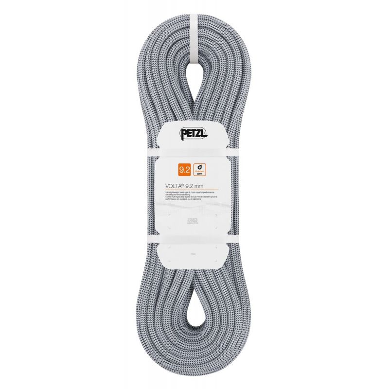 Enkeltouw PETZL Volta 9.2MM (GRIJS) 80M