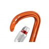 Mosquetón PETZL Cierre de rosca Rocha (NARANJA)