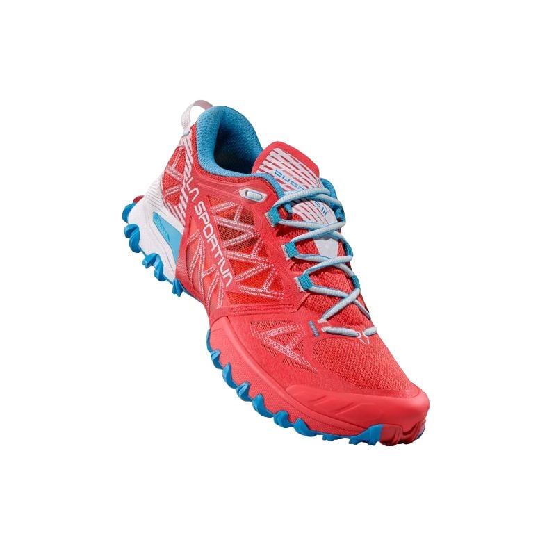 Zapatilla de trail La Sportiva Bushido III Woman (Hibiscus/Malibu Blue) Mujer