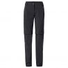 Vandrebukser til kvinder Vaude Farley Stretch ZO T-Zip Pants II (sort)